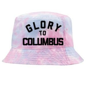 Glory To Columbus Soccer Tie-Dyed Bucket Hat