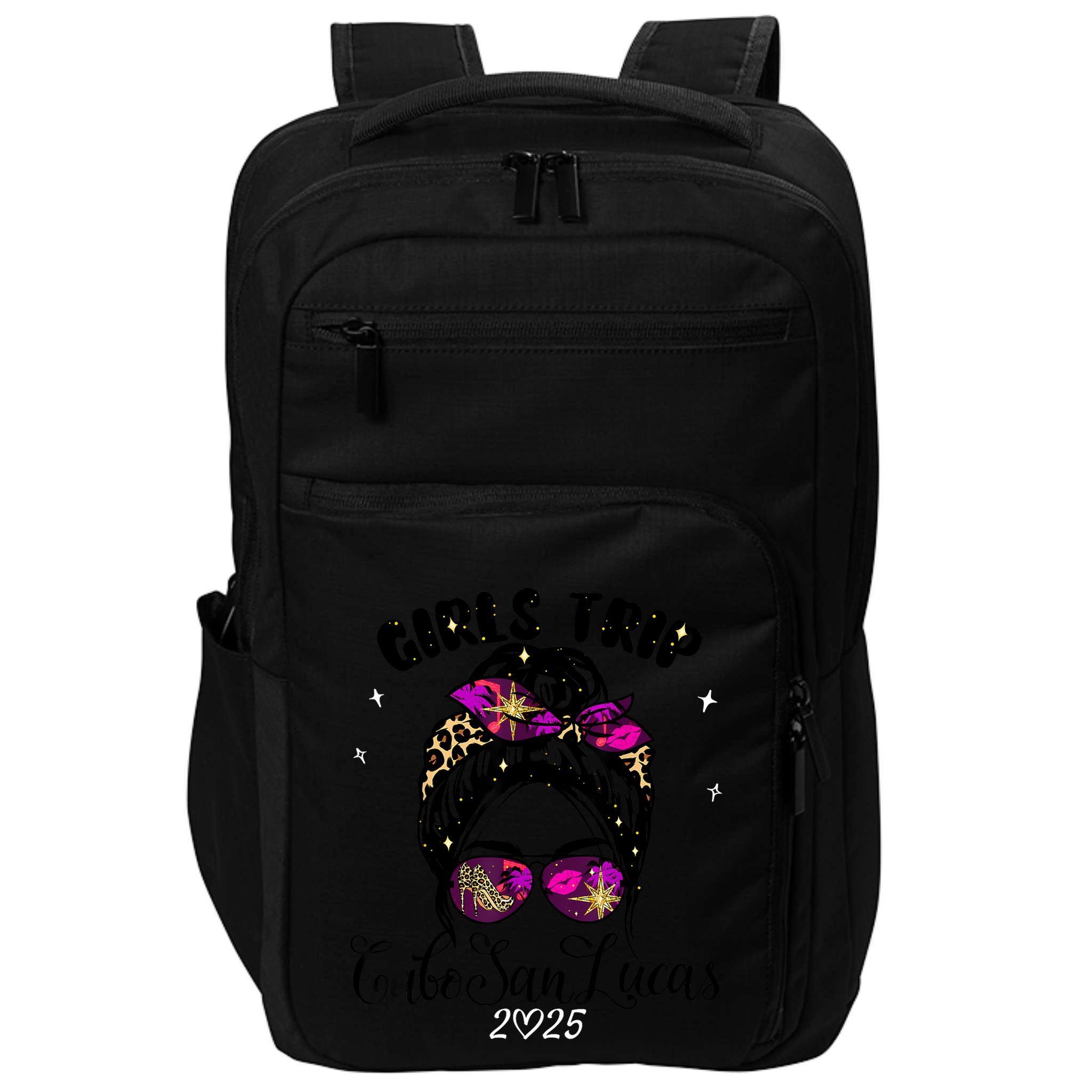 Girl Trip Cabo San Lucas 2025 Women Weekend Birthday Squad Impact Tech Backpack