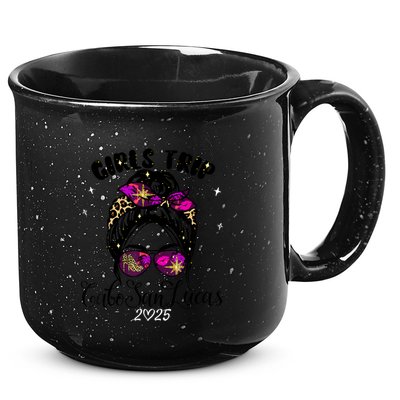 Girl Trip Cabo San Lucas 2025 Women Weekend Birthday Squad 15oz Campfire Ceramic Mug