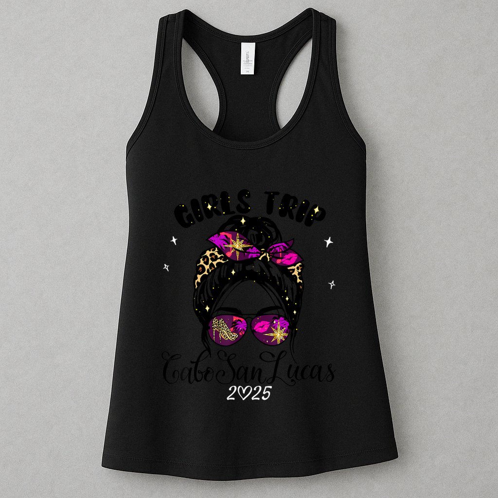 Girl Trip Cabo San Lucas 2025 Women Weekend Birthday Squad Womens Tank Top