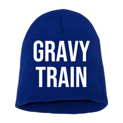 Gravy Train Cute Gift Short Acrylic Beanie