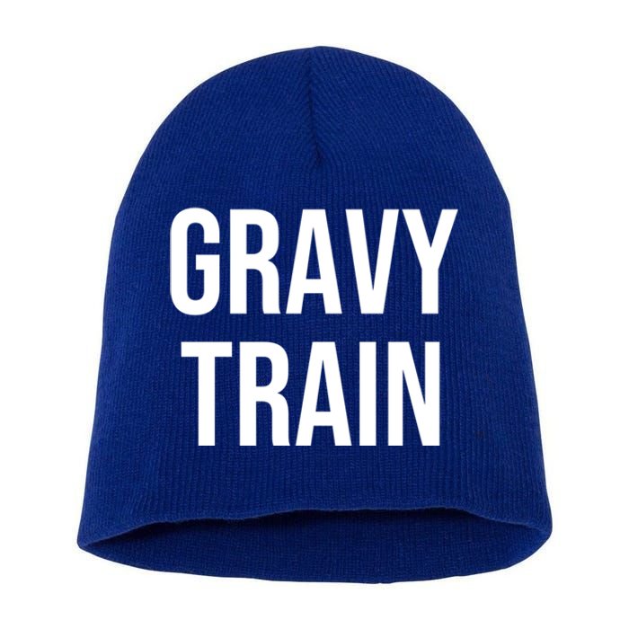 Gravy Train Cute Gift Short Acrylic Beanie