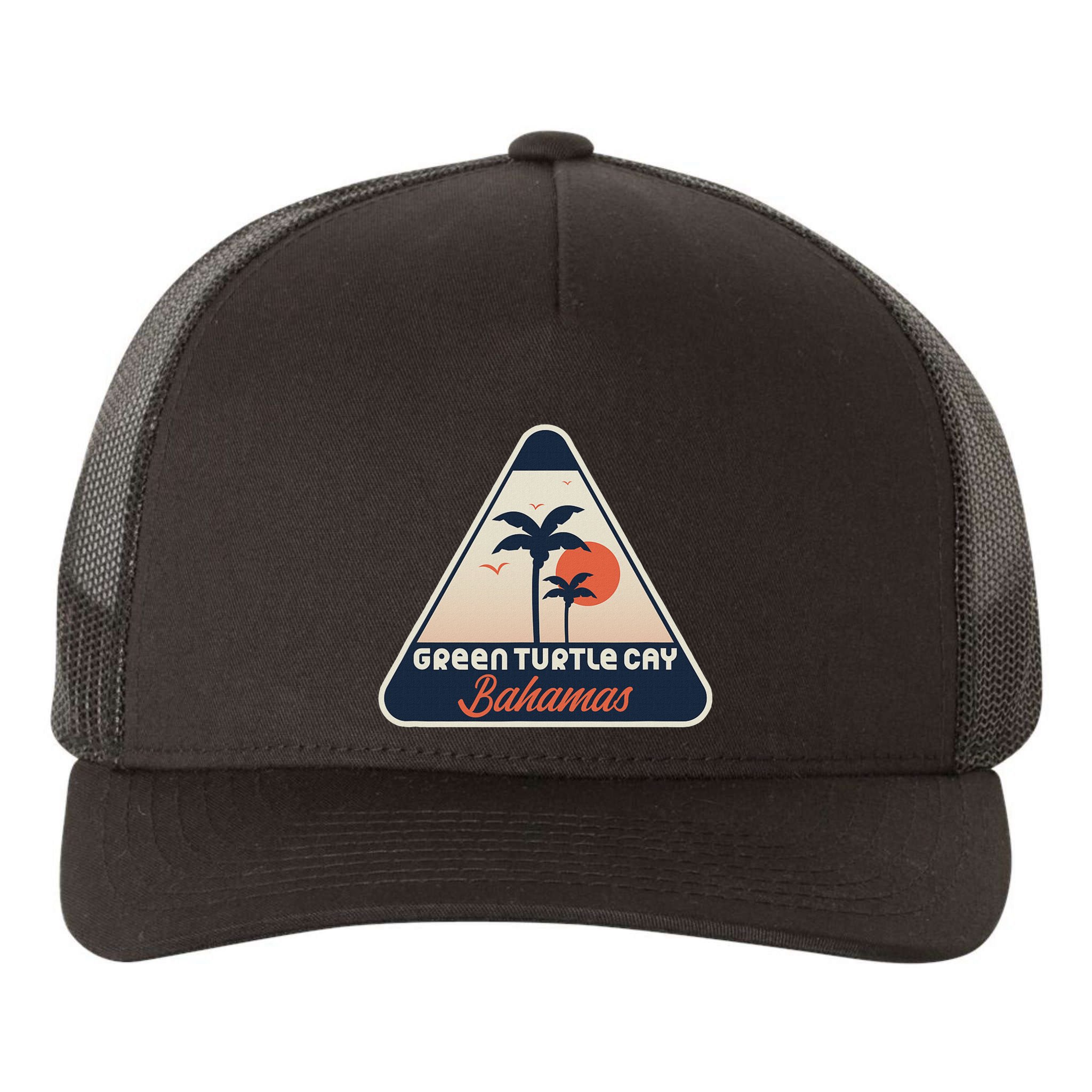 Green Turtle Cay Bahamas Yupoong Adult 5-Panel Trucker Hat