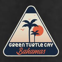 Green Turtle Cay Bahamas Adult Drive Performance Visor