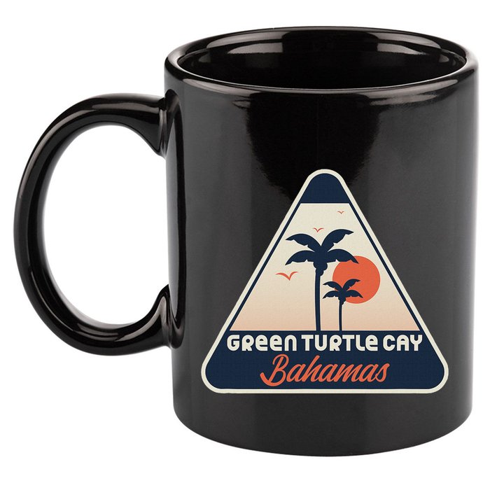 Green Turtle Cay Bahamas 11oz C Handle Ceramic Mug