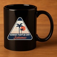 Green Turtle Cay Bahamas 11oz C Handle Ceramic Mug