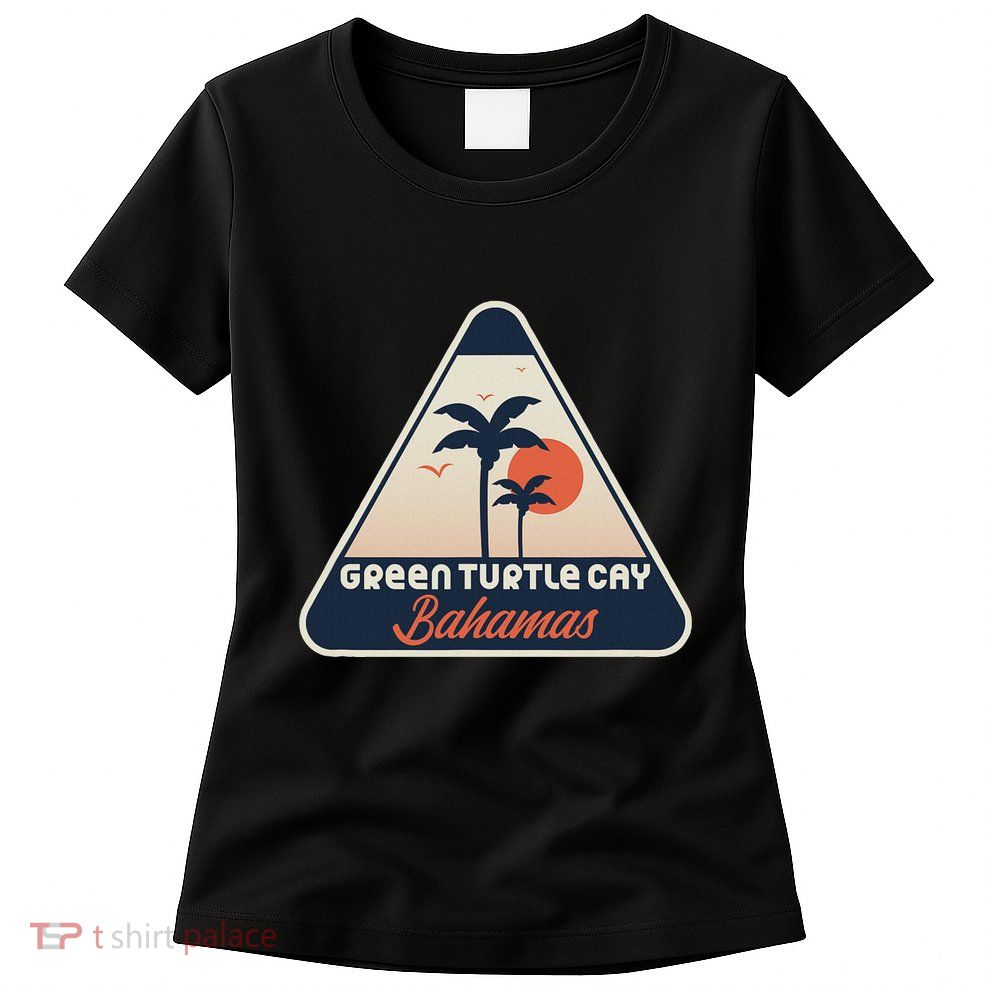 Green Turtle Cay Bahamas Womens T-Shirt