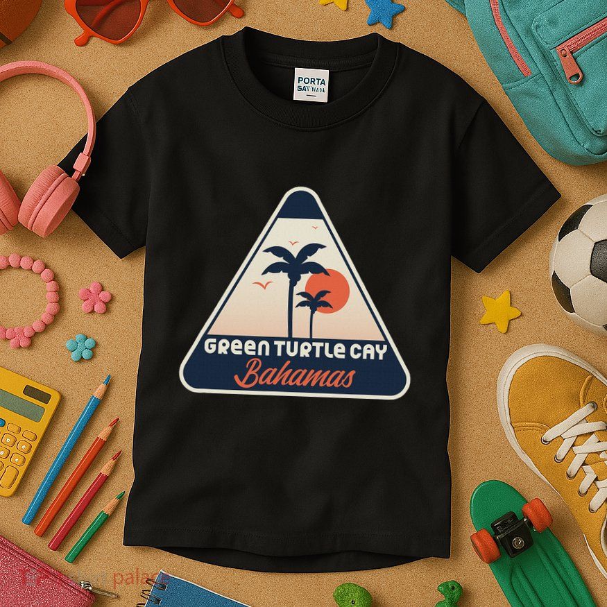 Green Turtle Cay Bahamas Kids T-Shirt