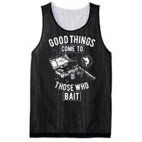 Good Things Come To Those Who Bait Mesh Reversible Basketball Jersey Tank