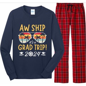 Graduation Trip Cruise 2024 Ship Senior Matching Cruise Long Sleeve Pajama Set