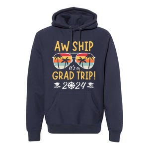 Graduation Trip Cruise 2024 Ship Senior Matching Cruise Premium Hoodie