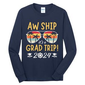 Graduation Trip Cruise 2024 Ship Senior Matching Cruise Tall Long Sleeve T-Shirt