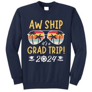 Graduation Trip Cruise 2024 Ship Senior Matching Cruise Tall Sweatshirt