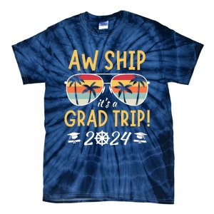 Graduation Trip Cruise 2024 Ship Senior Matching Cruise Tie-Dye T-Shirt