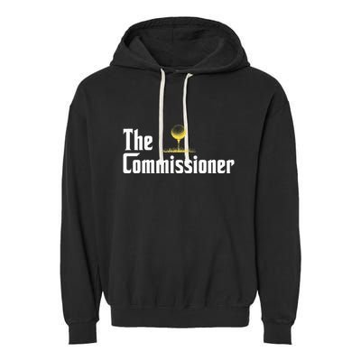 Golfer The Commissioner Golf League Garment-Dyed Fleece Hoodie