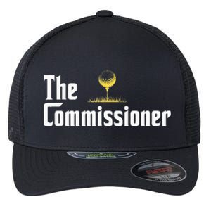 Golfer The Commissioner Golf League Flexfit Unipanel Trucker Cap