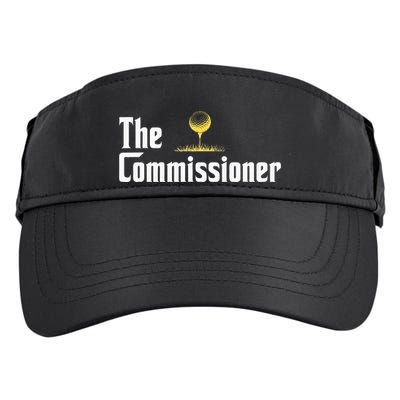 Golfer The Commissioner Golf League Adult Drive Performance Visor