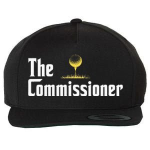 Golfer The Commissioner Golf League Wool Snapback Cap