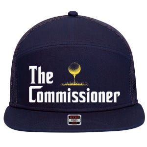 Golfer The Commissioner Golf League 7 Panel Mesh Trucker Snapback Hat