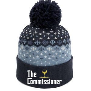 Golfer The Commissioner Golf League The Baniff Cuffed Pom Beanie