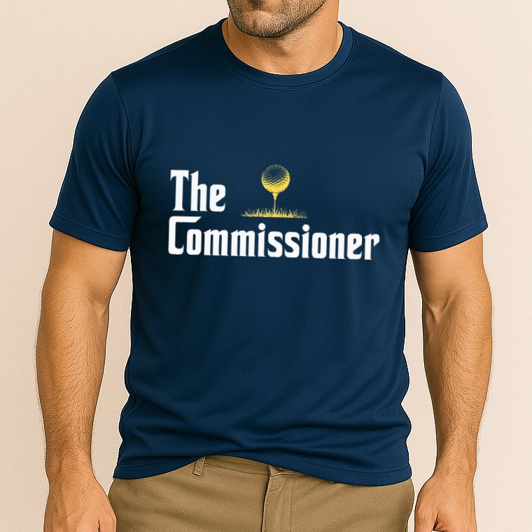 Golfer The Commissioner Golf League Cooling Performance Crew T-Shirt