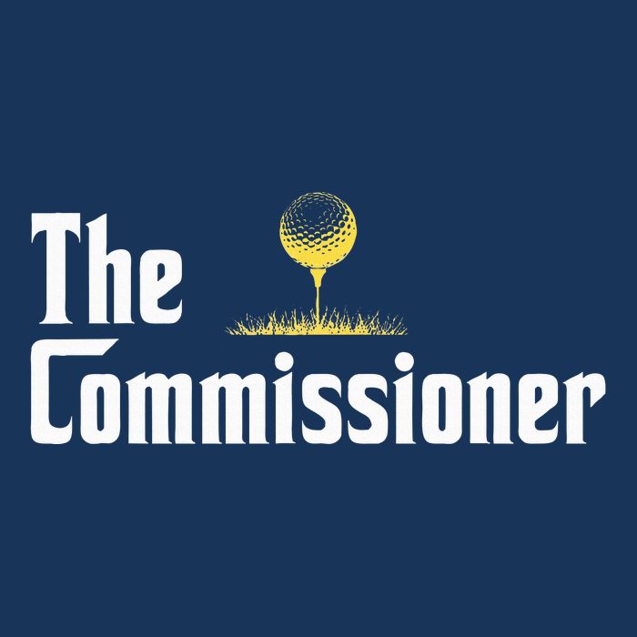 Golfer The Commissioner Golf League Bucket Hat