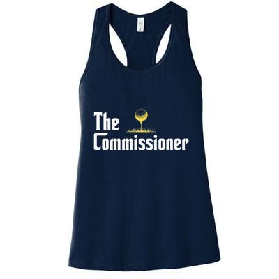 Golfer The Commissioner Golf League Womens Tank Top