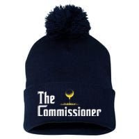 Golfer The Commissioner Golf League Pom Pom 12in Knit Beanie