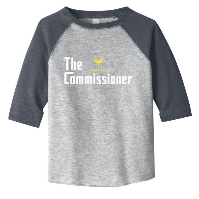Golfer The Commissioner Golf League Toddler Fine Jersey T-Shirt