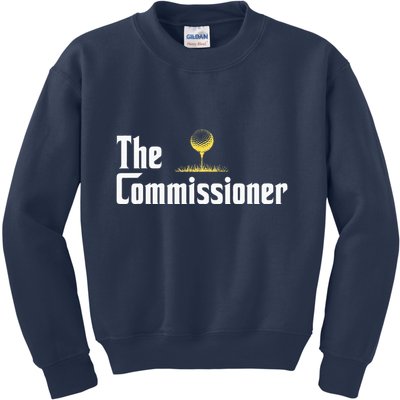 Golfer The Commissioner Golf League Kids Sweatshirt