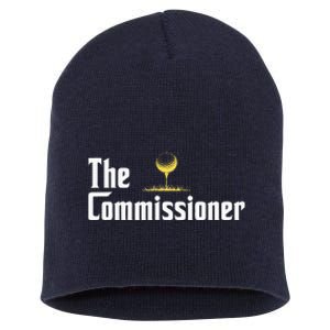 Golfer The Commissioner Golf League Short Acrylic Beanie