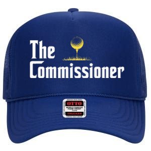 Golfer The Commissioner Golf League High Crown Mesh Back Trucker Hat