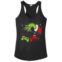 Gaming Teen Christmas Matching Pajamas Funny Gamer Ladies PosiCharge Competitor Racerback Tank