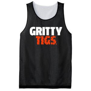 Gritty Tigs Detroit Baseball Mesh Reversible Basketball Jersey Tank