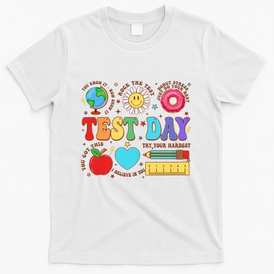 Groovy Testing Day Motivational Quotes Students Teachers T-Shirt