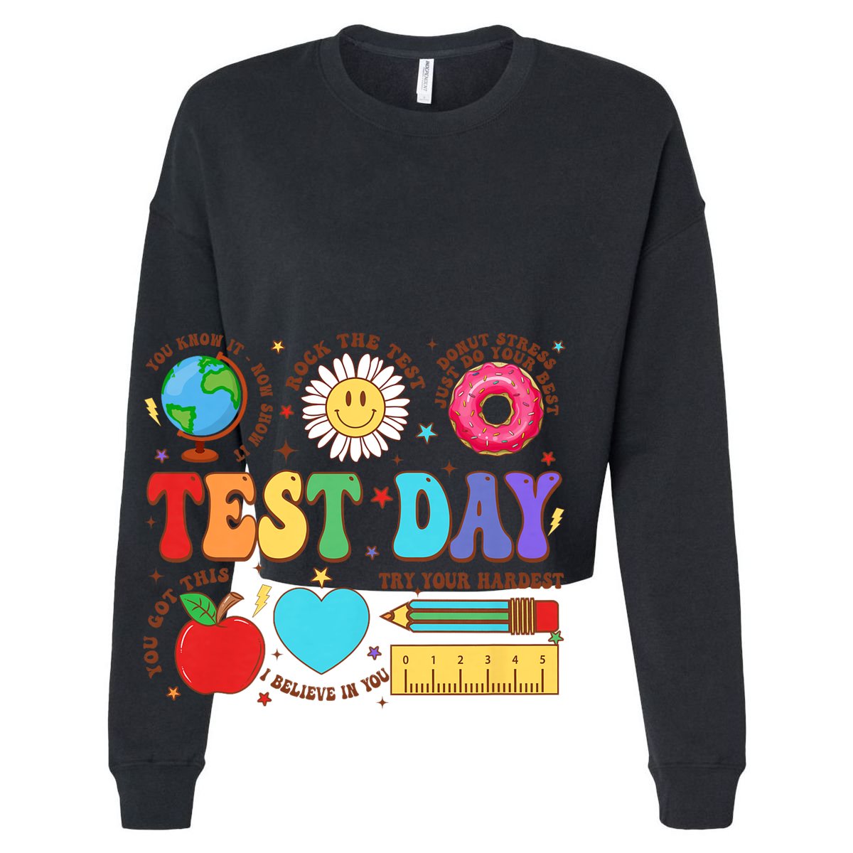 Groovy Testing Day Motivational Quotes Students Teachers 12oz Stainless Steel Coffee Mug