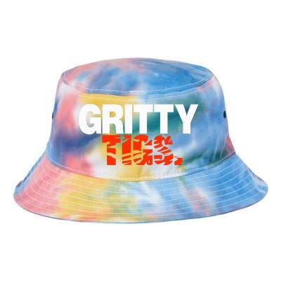 Gritty Tigs Detroit Baseball Tie Dye Newport Bucket Hat