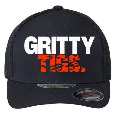 Gritty Tigs Detroit Baseball Flexfit Unipanel Trucker Cap