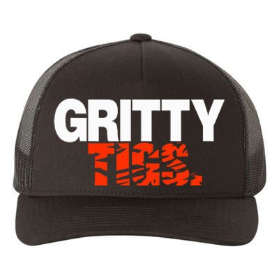 Gritty Tigs Detroit Baseball Yupoong Adult 5-Panel Trucker Hat