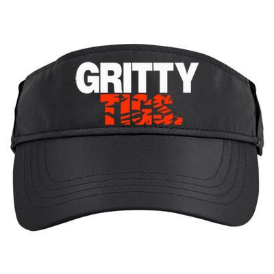 Gritty Tigs Detroit Baseball Adult Drive Performance Visor