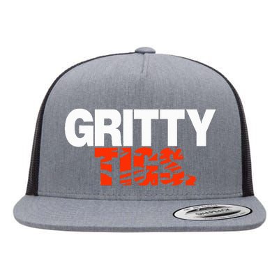 Gritty Tigs Detroit Baseball Flat Bill Trucker Hat