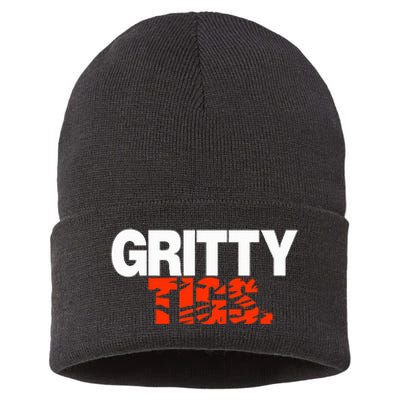 Gritty Tigs Detroit Baseball Sustainable Knit Beanie