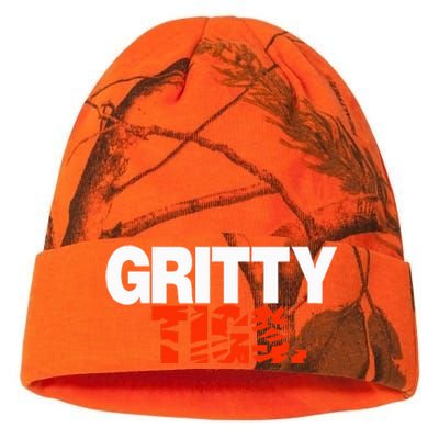 Gritty Tigs Detroit Baseball Kati Licensed 12" Camo Beanie