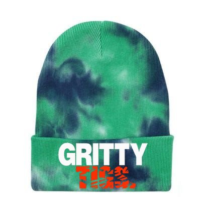 Gritty Tigs Detroit Baseball Tie Dye 12in Knit Beanie