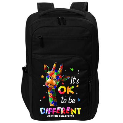 Giraffe Tie Dye Autism Awareness Autism Impact Tech Backpack