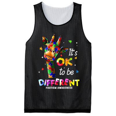 Giraffe Tie Dye Autism Awareness Autism Mesh Reversible Basketball Jersey Tank