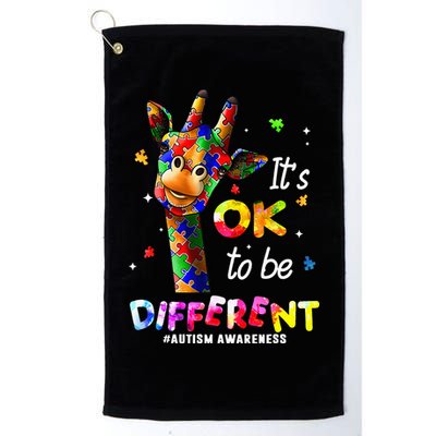 Giraffe Tie Dye Autism Awareness Autism Golf Towel