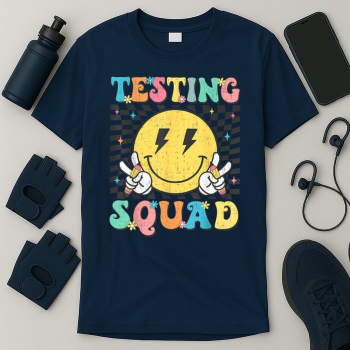 Groovy Test Day Testing Squad Motivation Teacher Student T-Shirt