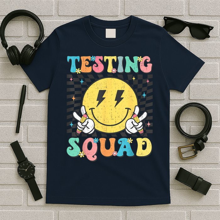 Groovy Test Day Testing Squad Motivation Teacher Student T-Shirt