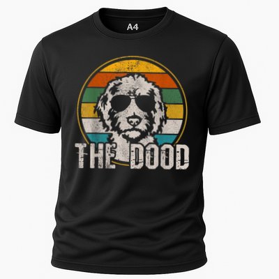 Goldendoodle The Dood Vintage Retro Dog Performance Shirt
